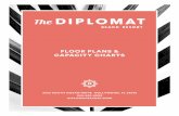FLOOR PLANS & CAPACITY CHARTS - The Diplomat