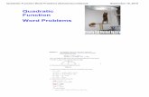 Quadratic Function Word Problems (Solutions).notebook