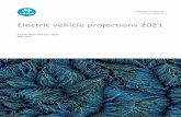 Electric vehicle projections 2021