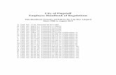 City of Flagstaff Employee Handbook of Regulations