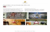 How to Make a 24 Inch Wooden Star With a 2x4