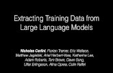 Extracting Training Data from Large Language Models