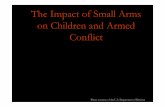 The Impact of Small Arms on Children and Armed Conflict