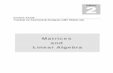 Matrices and Linear Algebra - bsu.edu