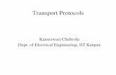 Kameswari Chebrolu Dept. of Electrical Engineering, IIT Kanpur
