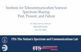 Institute for Telecommunication Sciences Spectrum Sharing ...