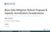 Buyer Side Mitigation Reform Proposal & Capacity ...