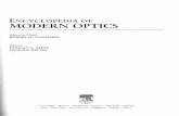 ENCYCLOPEDIA OF MODERN OPTICS - GBV
