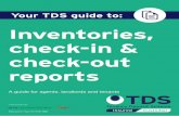 Inventories, check-in & check-out