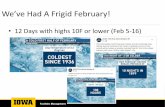 We’ve Had A Frigid February! - Facilities Management