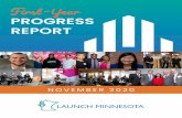 Launch Minnesota First-Year Progress Report