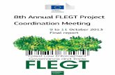 8th Annual FLEGT Project Coordination Meeting