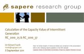 Calculation of the Capacity Value of Intermittent ...