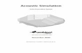 Acoustic Simulation