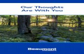 Our Thoughts Are With You - Beaumont Health