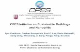 CPES Initiative on Sustainable Buildings and Nanogrids