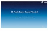 O2 Public Sector Device Price List - Imperial College London