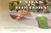 Muhammad Baqir as SADR Fadak in the History