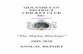 QUEANBEYAN DISTRICT CRICKET CLUB Inc.