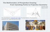The Mathematics of Perspective Drawing: From Vanishing ...