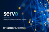 Growing and sustaining an open Servo ecosystem