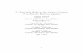 A Theoretical Model for the Energy Dynamics of the ...