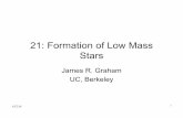 21: Formation of Low Mass Stars