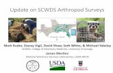 Update on SCWDS Arthropod Surveys - usaha.org