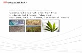 Complete Solutions for the Industrial Hemp Market: Flower ...