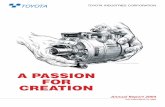 A PASSION FOR CREATION - Toyota Industries