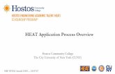 HEAT Application Process Overview