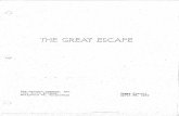 The Great Escape - Script Slug