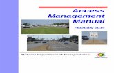 Access Management Manual - ALDOT Home