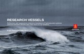 RESEARCH VESSELS - Havforskningsinstituttet