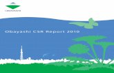 Obayashi CSR Report2010