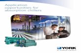 Application opportunities for absorption chillers