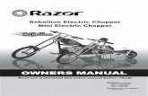 Chopper ManualV11 - ElectricScooterParts.com