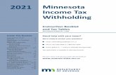 2021 Minnesota Income Tax