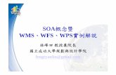 SOA WMS WFS WPS實例解說