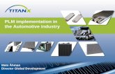 PLM implementation in the Automotive industry
