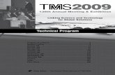 Technical Program - TMS