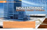 SALE-LEASEBACK TRANSACTIONS, NOW AND THEN