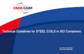 Technical Guidelines for STEEL COILS in ISO Containers.