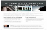 Leadership Boot Camp Event Flyer - Tony Robbins