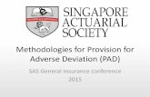 Methodologies for Provision for Adverse Deviation (PAD)