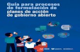 Guía para procesos de formulación de planes de acción de ...