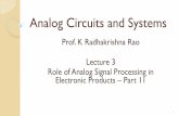 Analog Circuits and Systems - NPTEL