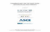 COMMENTARY ON THE 2016 EJCDC DESIGN-BUILD DOCUMENTS