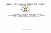Ubuntu Municipality UBUNTU LOCAL MUNICIPALITY