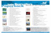 Indie Bestsellers .org Paperback Week of 02.26